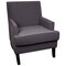 Contemporary Home Living 22" Iron Gray Absobent Washable Incontinence Chair Seat Protector Pad